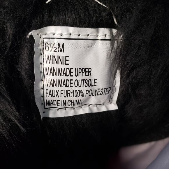 Canada Weather Gear Winnie Boots Women 6.5 Red Mid Calf Winter Faux Fur Cozycore - Picture 6 of 7